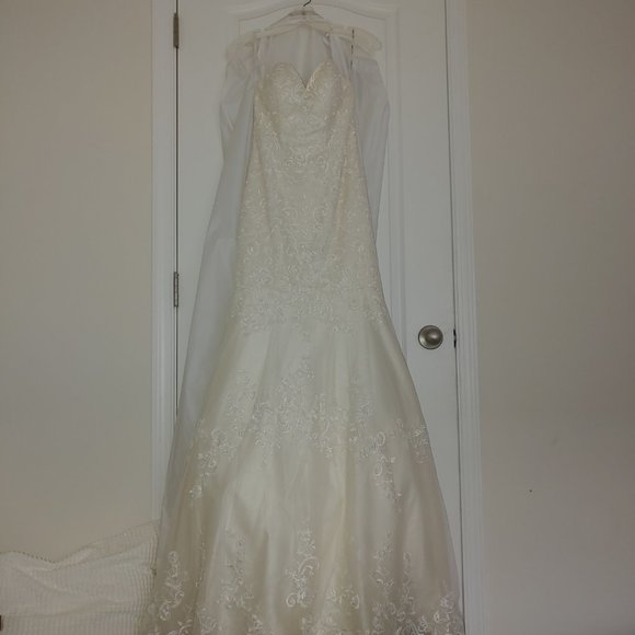 Brand new Stella York Fitted Lace Wedding Dress - Picture 4 of 4
